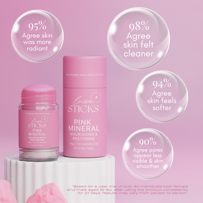 Pink Mineral Clay Stick