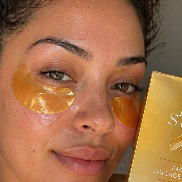 24K Gold &amp; Collagen Crystal Eye Mask