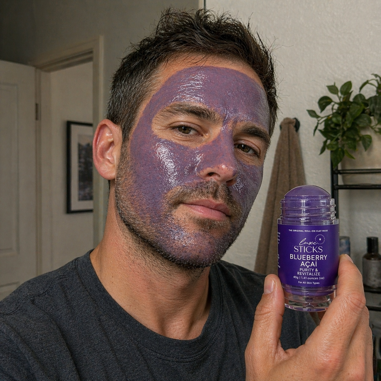 Blueberry Açaí Clay Stick