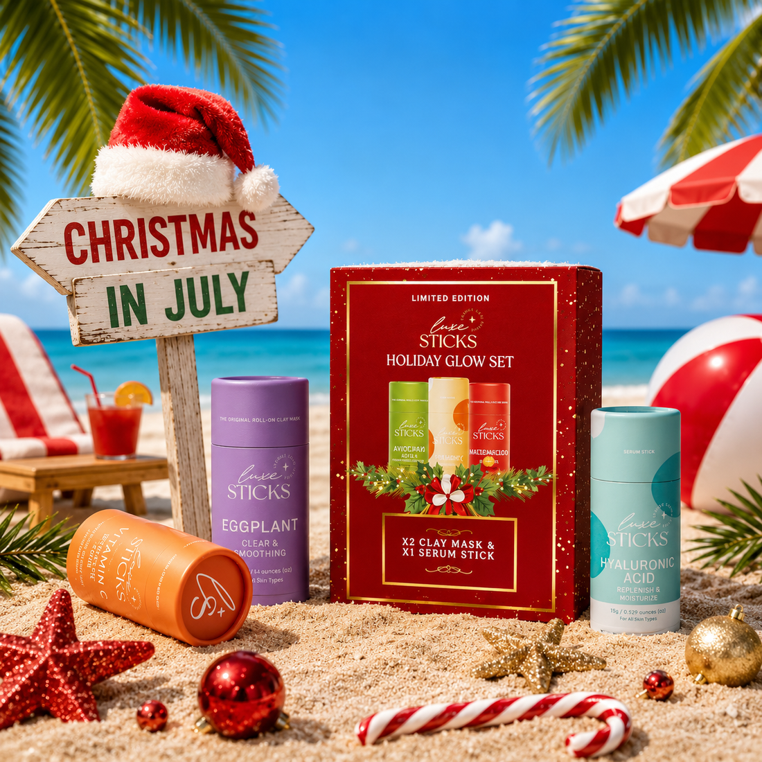 Christmas in July Glow Gift Box
